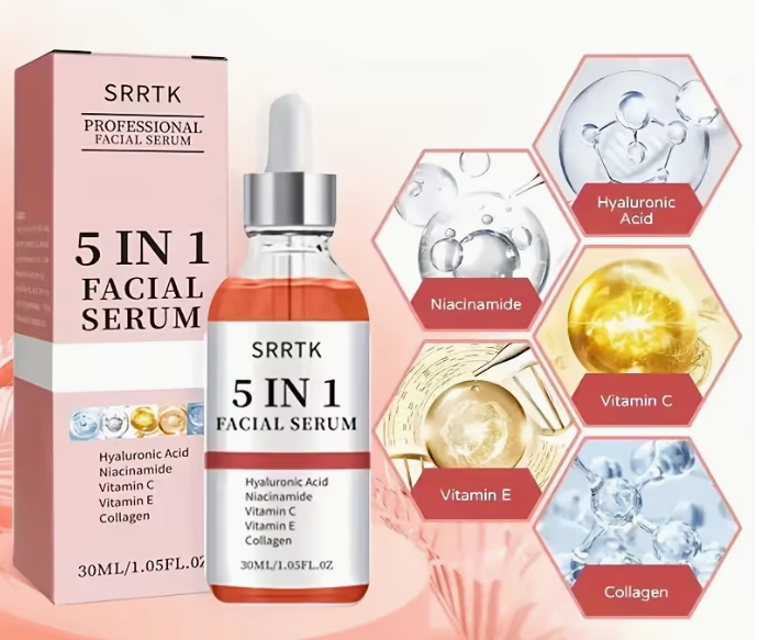 5-In-1 Facial Serum Acid – Brighten, Smooth & Renew Your Skin